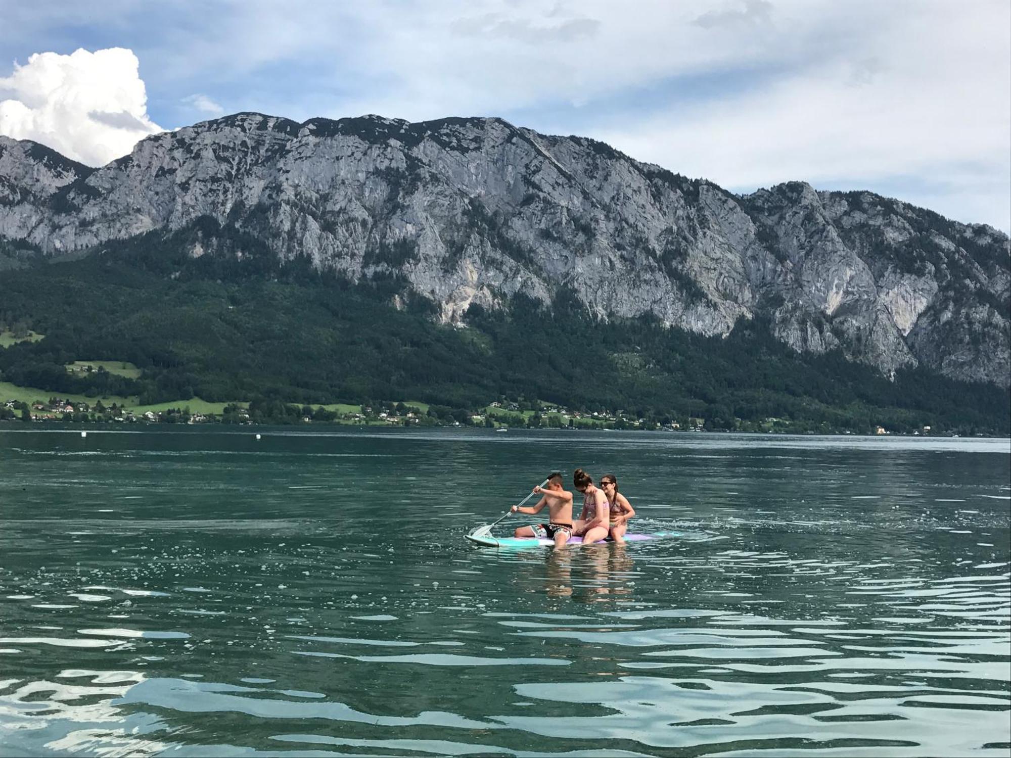 Ferienwohnung Grubinger Unterach am Attersee Exteriér fotografie