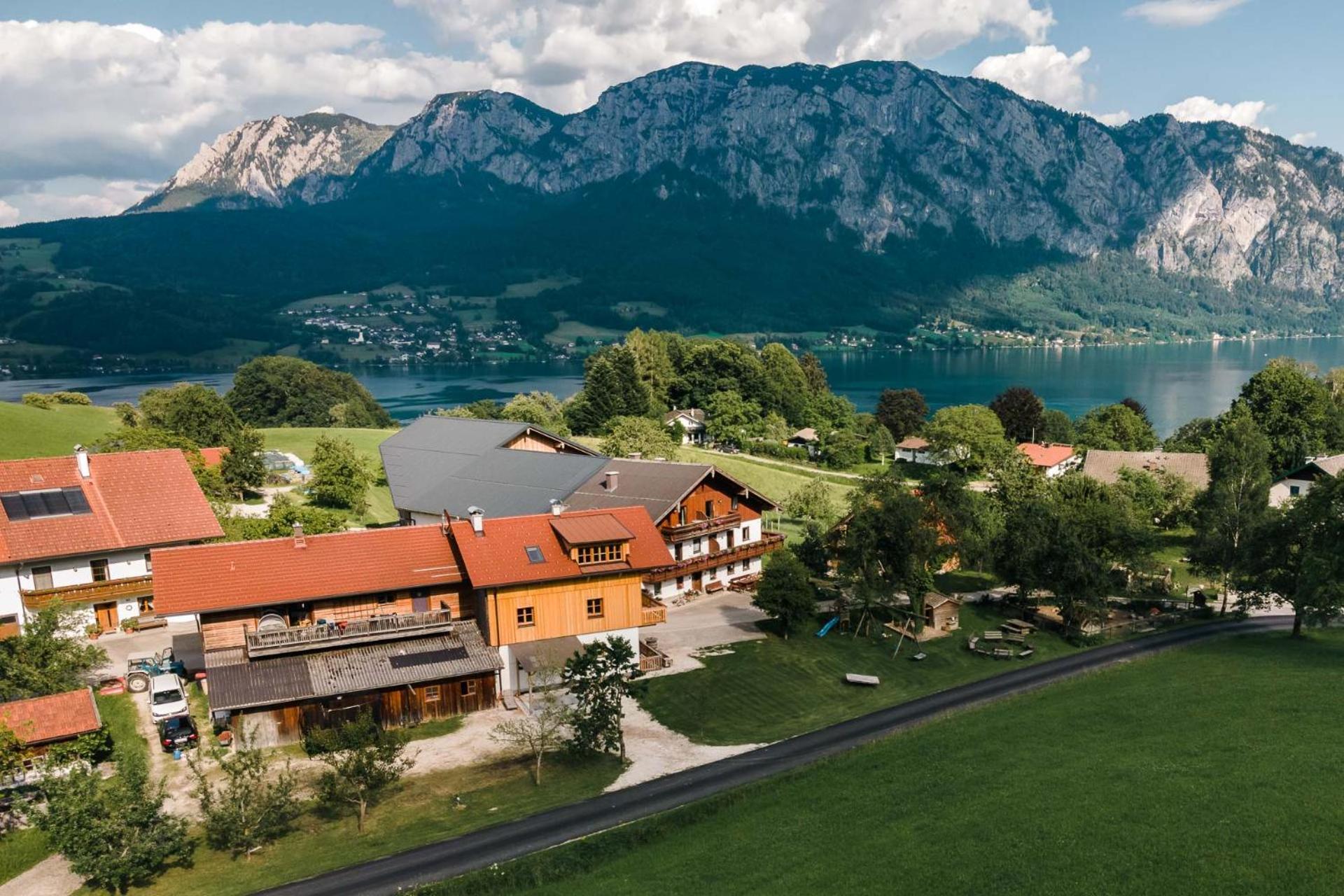 Ferienwohnung Grubinger Unterach am Attersee Exteriér fotografie